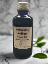 Load image into Gallery viewer, Soap Matters Blended Oil 50ml Blue Glass Body Oil blend - natural skincare