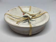 Load image into Gallery viewer, Soap Matters Dish White with Christmas tree Small designer soap dish