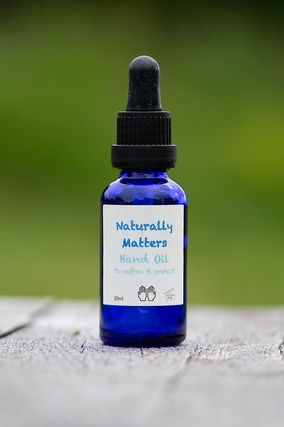 Soap Matters Blended Oil 50ml Blue Glass / with pipette Hand Oil blend - to soften and protect