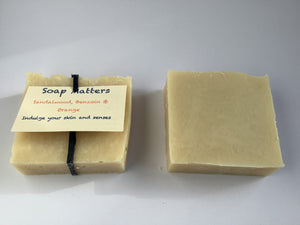 Soap Matters Natural Soap Sandalwood, Benzoin and Orange soap (the Sensitive bar)