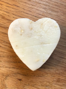 Small soap heart - Juniper