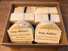 Load image into Gallery viewer, Six different natural soaps